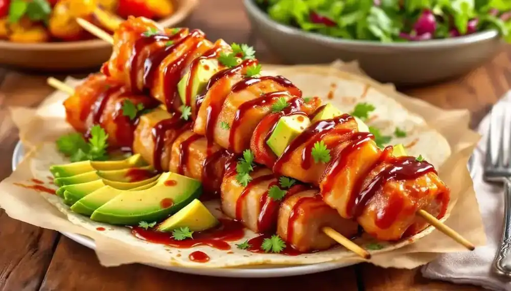 découvrez notre recette gourmande de kebabs au bacon croustillant et avocat : un mélange savoureux et original pour un repas facile et plein de goût !