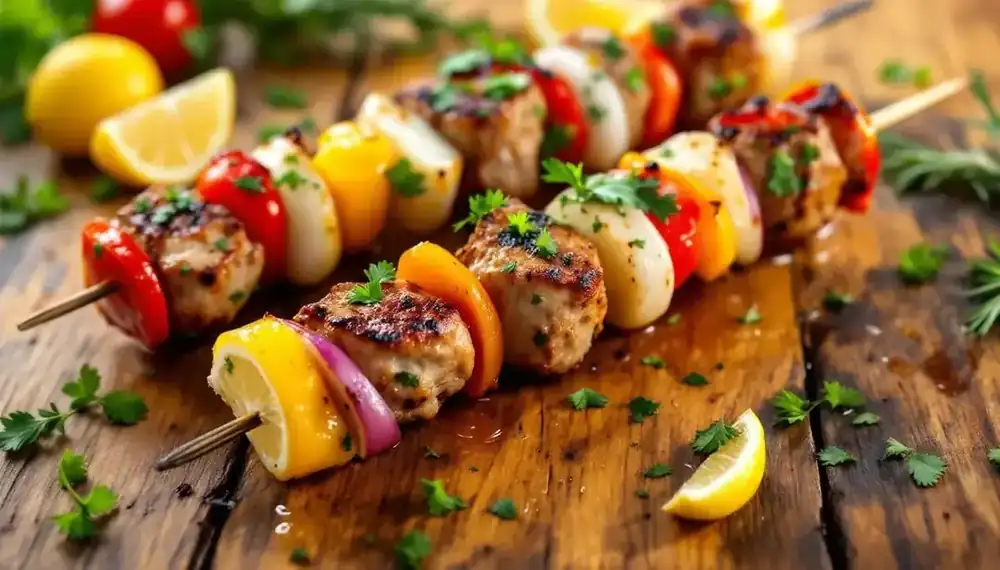 découvrez une recette savoureuse de kebabs au citron et herbes fraîches, alliant des saveurs zestées et parfumées pour un repas estival plein de fraîcheur. idéal pour vos barbecues ou repas en famille, ces kebabs promettent un véritable festival de goûts et de textures.