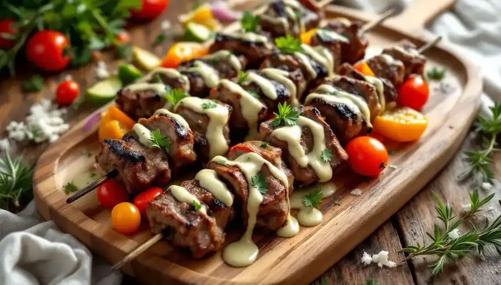 découvrez une recette savoureuse de kebabs au lait de coco et curry vert, alliant exotisme et subtilité. idéale pour épater vos invités, cette préparation fusionne des saveurs intenses pour un plat succulent et original qui ravira les papilles.