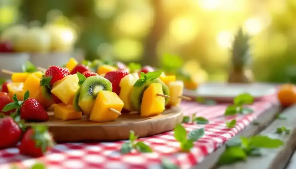 découvrez l'univers savoureux des kebabs à base de fruits, une délicieuse alternative pour les amateurs de sucré. parfaits pour un dessert rafraîchissant ou un en-cas original, ces brochettes fruitées allient fraîcheur et créativité. laissez-vous tenter par des combinaisons fruitées qui éveilleront vos papilles !