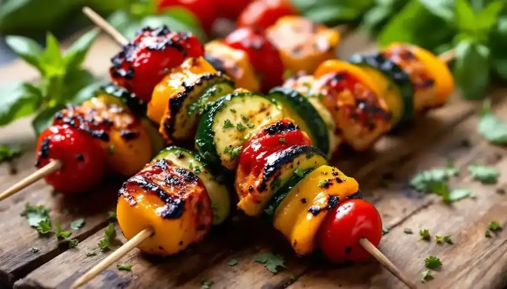 découvrez une délicieuse recette de kebabs alliant la saveur unique du pesto rouge et la fraîcheur des légumes croquants. idéale pour un repas rapide et savoureux, cette préparation saura ravir vos papilles à chaque bouchée. parfaite pour un déjeuner sur le pouce ou un dîner convivial entre amis.