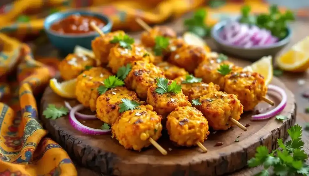 découvrez des kebabs savoureux à base de pois cassés et d’épices indiennes : une alternative végétarienne riche en saveurs, idéale pour un repas équilibré et original.