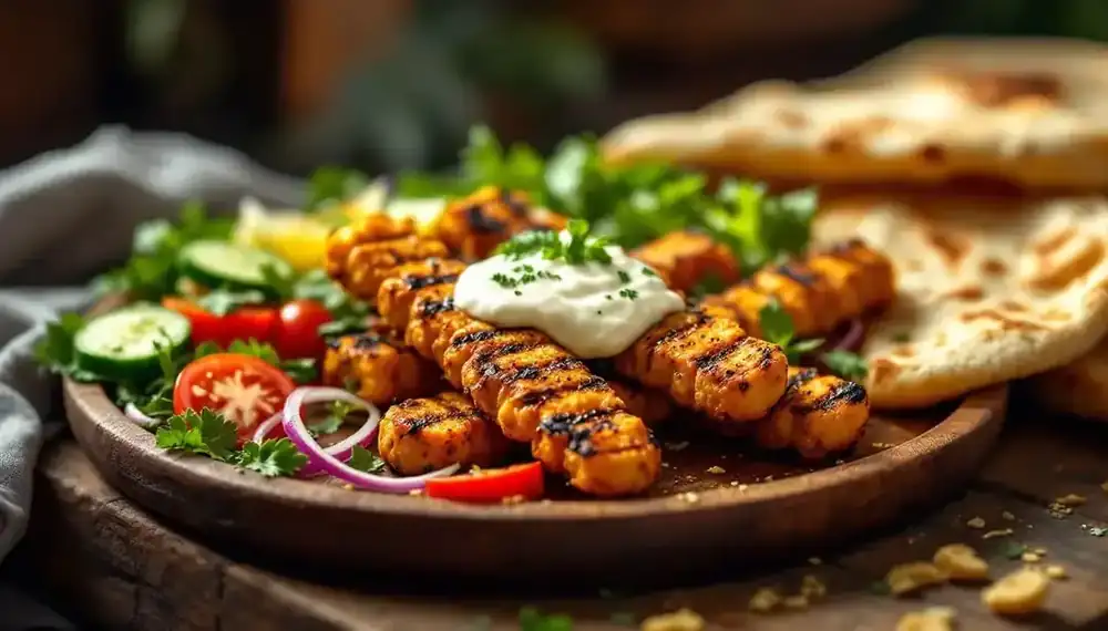 découvrez une délicieuse recette de kebabs aux pois chiches, rehaussés d'épices douces. parfaits pour un repas savoureux et nutritif, ces kebabs allient des saveurs exotiques et une texture irrésistible. idéaux pour les végétariens et les amateurs de cuisine saine!