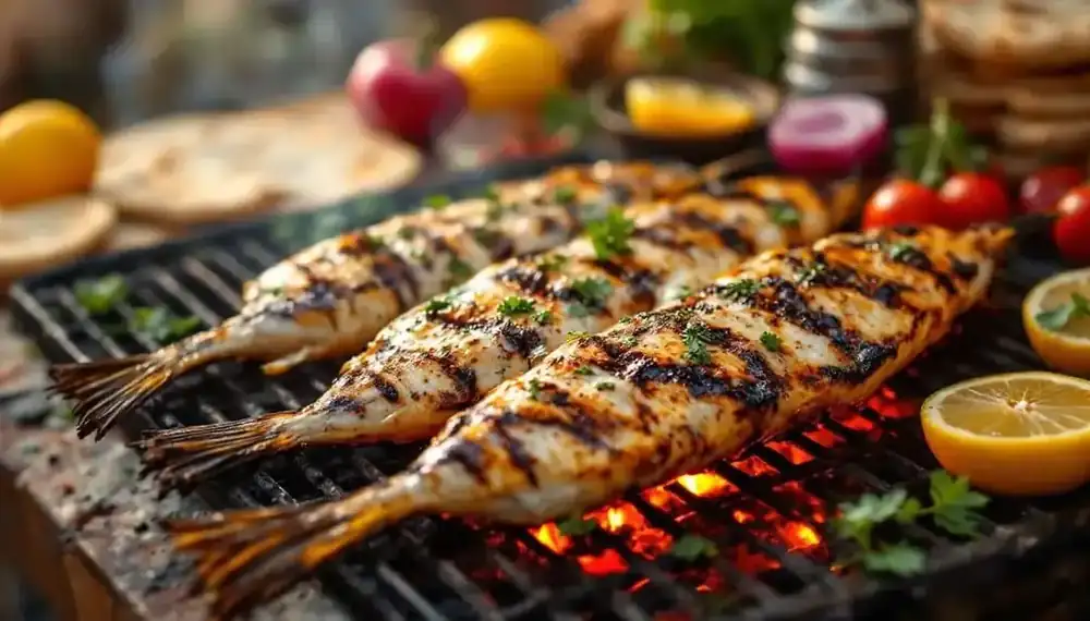 découvrez nos délicieux kebabs au poisson grillé, sublimés par un mélange d’épices orientales, pour une expérience gourmande et dépaysante. idéal pour les amateurs de saveurs exotiques et de cuisine saine.
