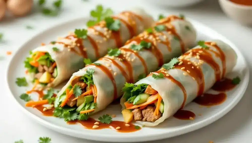 découvrez une délicieuse fusion culinaire avec les kebabs en rouleaux de printemps. cette recette innovante allie des saveurs asiatiques authentiques à la tradition des kebabs, offrant une expérience gustative unique. parfait pour les amateurs de cuisine fusion, ces rouleaux croustillants raviront vos papilles !