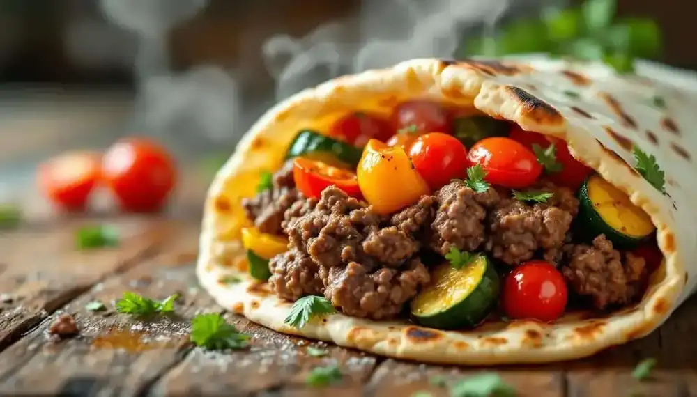 découvrez nos délicieux kebabs au steak haché et légumes rôtis, une recette savoureuse et gourmande idéale pour un repas équilibré et plein de saveurs.