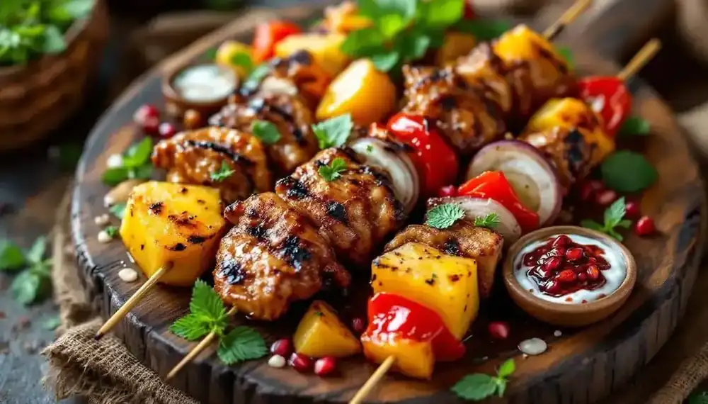découvrez des idées gourmandes de kebabs sucrés-salés qui raviront vos papilles ! explorez des combinaisons savoureuses et originales pour une expérience culinaire inoubliable. à tester d'urgence !