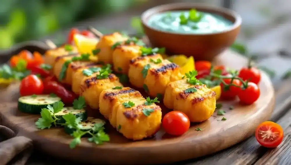 découvrez des recettes savoureuses de kebabs végétariens à base de pois chiches. parfaits pour un repas sain et gourmand, ces kebabs allient texture croquante et saveurs délicates, idéaux pour les amateurs de cuisine végétale.