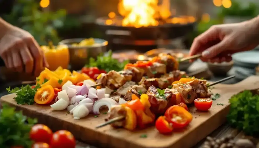 découvrez comment préparer des kebabs savoureux et simples pour un repas convivial inoubliable. suivez nos astuces et recettes pour ravir vos invités avec des ingrédients frais et des marinades délicieuses. parfait pour les barbecues et les soirées entre amis!