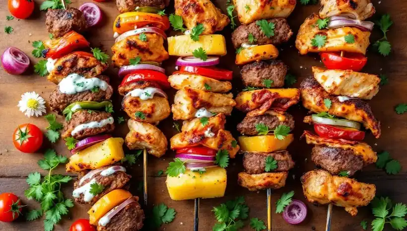 découvrez notre recette simple et gourmande de kebab au jambon de pays. un plat savoureux qui allie la richesse des saveurs artisanales à une préparation facile. régalez-vous avec cette spécialité qui plaira à coup sûr à tous les gourmets !