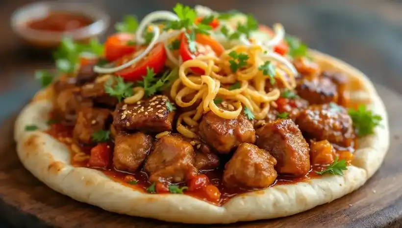 découvrez notre savoureux kebab au paprika fumé, délicatement préparé avec des oignons croustillants pour un mélange de textures et de saveurs inoubliables. idéal pour une pause gourmande ou un repas convivial, ce plat ravira les amateurs de cuisine épicée et authentique.
