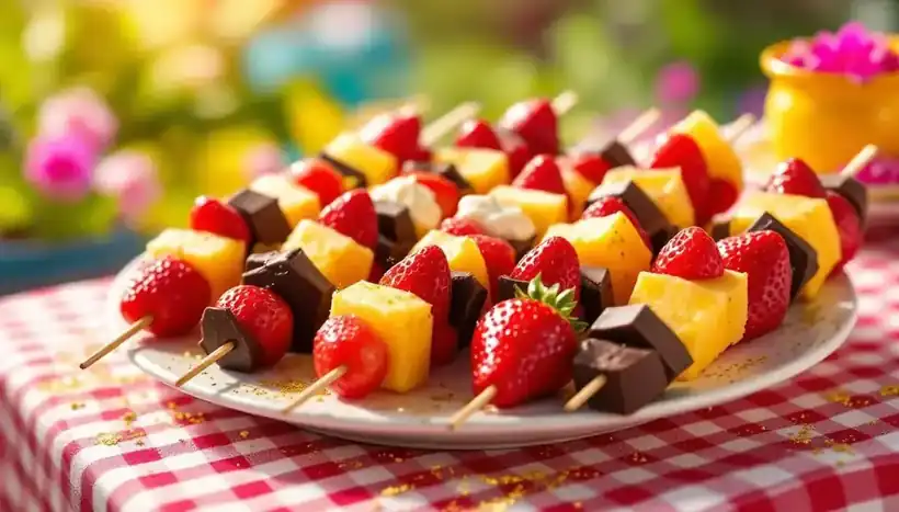 découvrez des recettes délicieuses et originales de kebabs à base de fruits, idéales pour les amateurs de sucré. éveillez vos papilles avec des combinaisons savoureuses et rafraîchissantes qui allient gourmandise et légèreté.