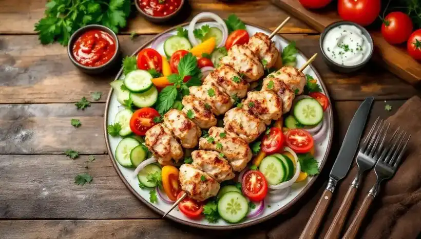 découvrez les délices des kebabs à base de viande blanche, une option savoureuse et digeste pour un repas équilibré. parfaits pour les amateurs de cuisine saine, nos kebabs allient goût et légèreté. idéal pour un déjeuner rapide ou un dîner savoureux !