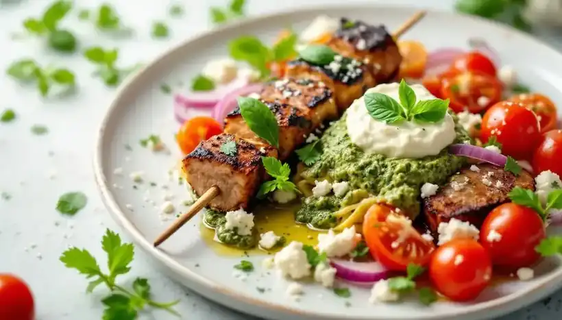découvrez comment les kebabs au pesto allient la savoureuse cuisine italienne à la street food. une fusion délicieuse qui éveillera vos papilles !