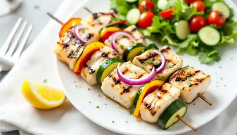 découvrez notre délicieuse recette de kebabs au poisson pané, accompagnés d'une onctueuse sauce tartare. parfaits pour un repas rapide et savoureux, ces kebabs allient croustillant et saveurs marines. idéal pour surprendre vos invités ou se faire plaisir en famille !