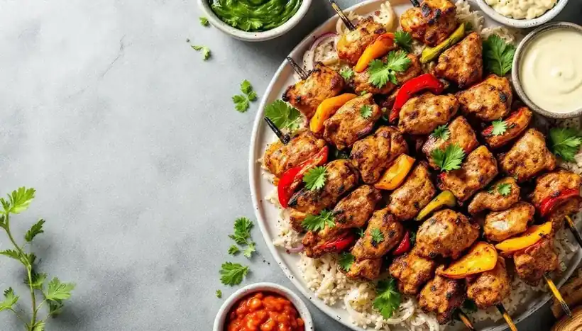 découvrez nos délicieuses recettes de kebabs aux épices indiennes, mêlant saveurs exotiques et légumes croquants. un voyage culinaire vibrant qui éveillera vos papilles et ajoutera une touche d'originalité à vos repas.