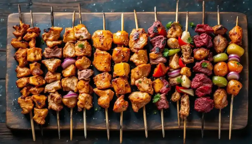 découvrez les délicieuses variations internationales des kebabs à travers le monde. de la recette traditionnelle turque aux adaptations modernes, ce tour d'horizon vous fera saliver et voyager au gré des saveurs. explorez les différentes cultures et traditions qui entourent ce plat emblématique et laissez-vous tenter par de nouvelles expériences culinaires.