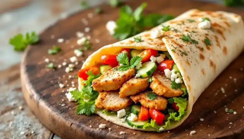 découvrez notre délicieuse recette de kebabs façon wrap au poulet mariné, alliant des saveurs exquises et des ingrédients frais. parfaits pour un repas rapide et gourmand, ces wraps savoureux séduiront les amateurs de cuisine en quête d'originalité. essayez-les dès maintenant !