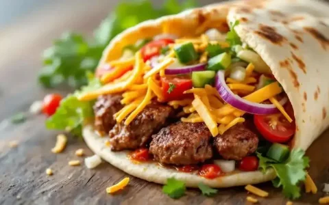 Les kebabs au steak haché et légumes grillés