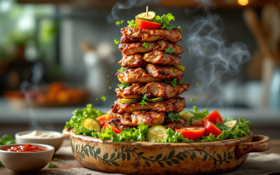 Kebab à emporter : astuces pour le garder chaud et savoureux