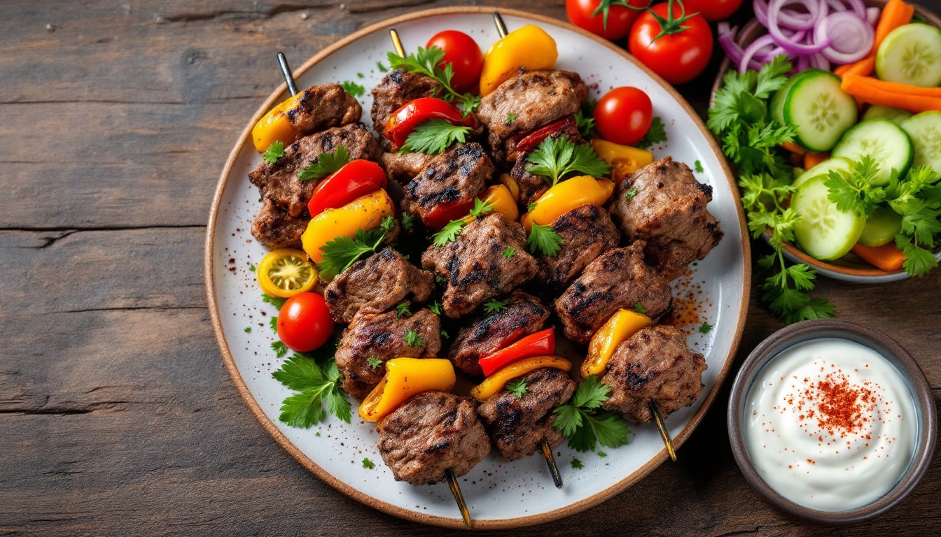 découvrez notre recette de kebab au four, une méthode de cuisson simple et pratique qui permet de savourer ce plat délicieux tout en préservant ses saveurs authentiques. idéal pour un repas convivial ou une soirée entre amis !