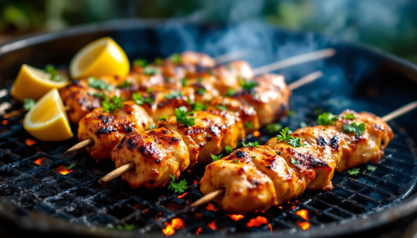 découvrez le kebab au poulet tikka, une délicieuse fusion culinaire alliant les saveurs épicées indiennes et la tradition du kebab. un plat savoureux qui ravira vos papilles et vous offrira une expérience gastronomique unique.