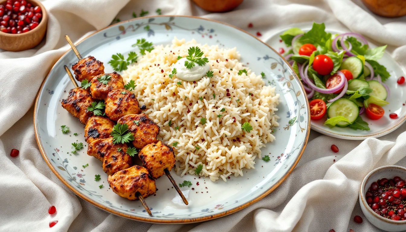 découvrez le kebab au poulet tikka, une délicieuse fusion culinaire alliant les saveurs épicées de l'inde et le plaisir du street food. savourez ce plat unique qui marie tendres morceaux de poulet marinés aux épices tikka, enveloppés dans un pain moelleux, et garnis de légumes frais. parfait pour une expérience gastronomique inoubliable !