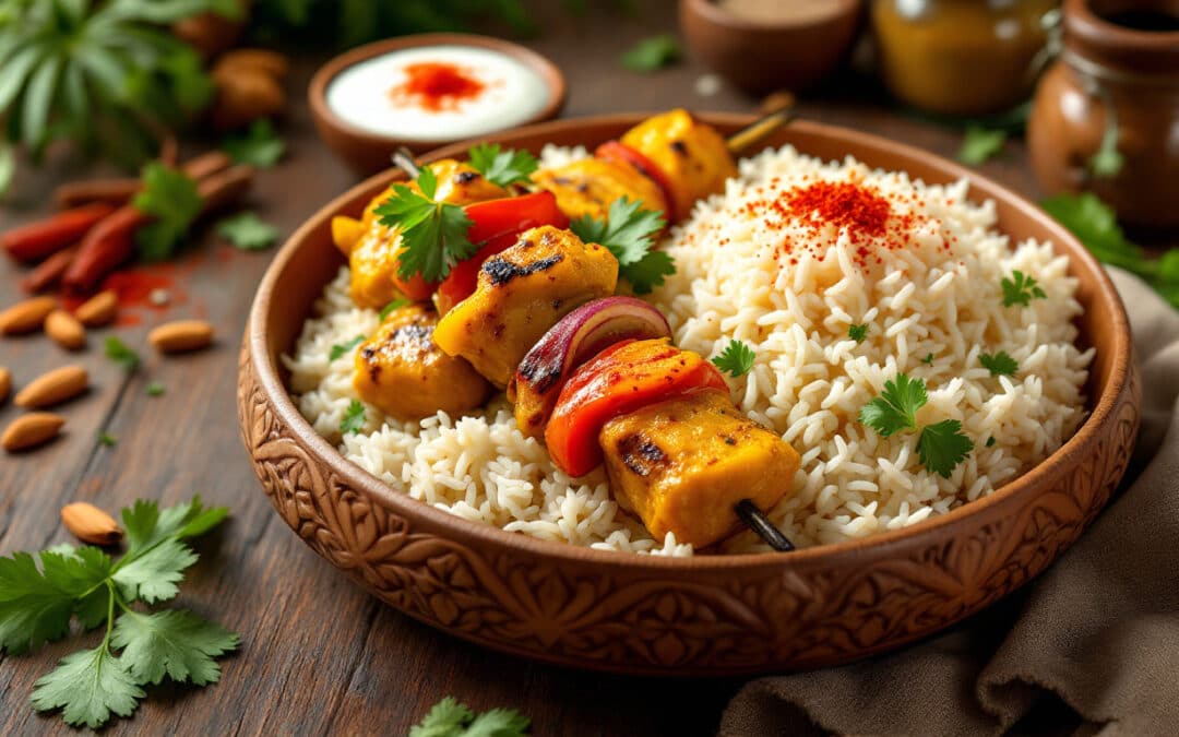 Les kebabs au curry : une recette aux saveurs exotiques