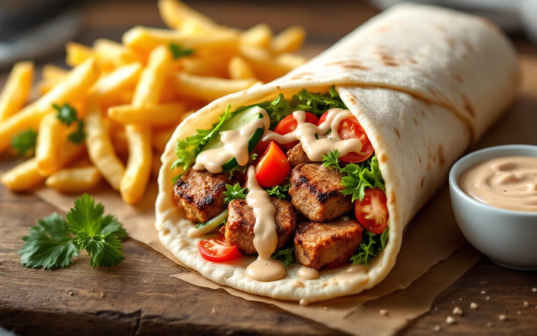 Les kebabs en wrap : une alternative pratique et légère