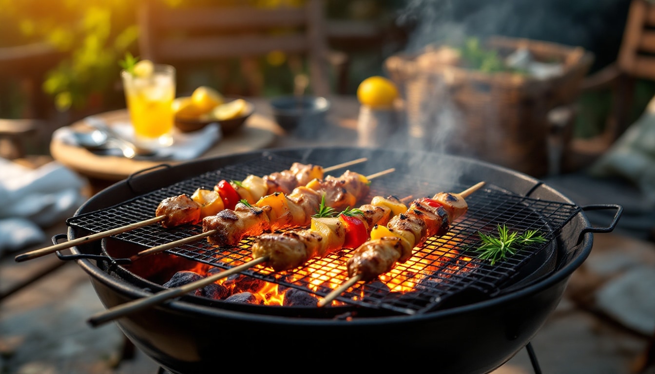 découvrez les secrets d'un bon kebab au barbecue ! apprenez les astuces pour préparer des marinades savoureuses, choisir les meilleurs ingrédients et maîtriser la cuisson pour un plat savoureux à partager entre amis ou en famille.