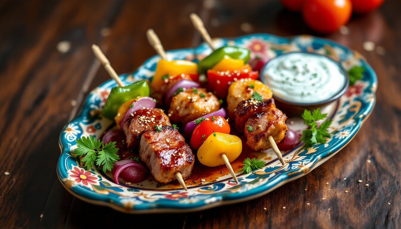 découvrez les mini-kebabs, une délicieuse façon de savourer des bouchées apéritives savoureuses et conviviales. parfaits pour vos soirées entre amis ou en famille, ces petites portions allient goût et originalité pour égayer vos moments festifs.